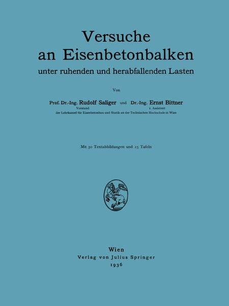 Produktbild: Versuche an Eisenbetonbalken