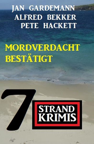 Produktbild: Mordverdacht best&auml;tigt: 7 Strandkrimis