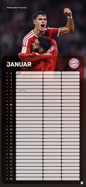 Produktbild: FC Bayern M&uuml;nchen Fanplaner 2027