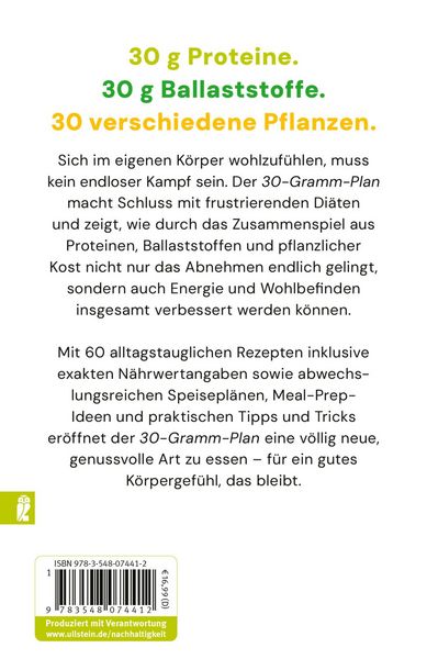 Produktbild: Der 30-Gramm-Plan