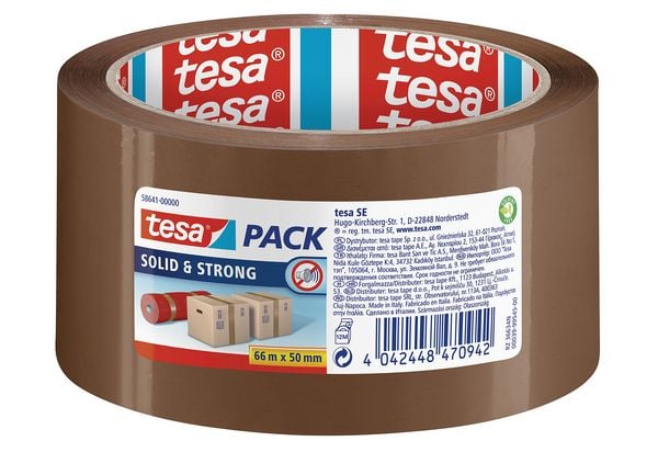Produktbild: tesa Paketband Solid&Strong braun