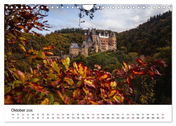 Produktbild: Naturwelten in Deutschland - Von Norden bis S&uuml;den (Wandkalender 2026 DIN A4 quer), CALVENDO Monatskalender