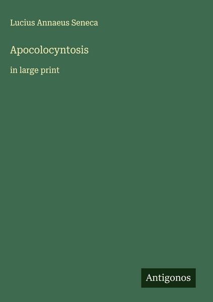 Produktbild: Apocolocyntosis