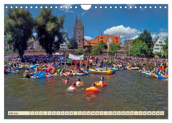 Produktbild: B&uuml;hne frei f&uuml;r Ulm an der Donau (Wandkalender 2026 DIN A4 quer), CALVENDO Monatskalender