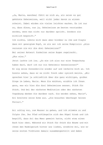 Produktbild: Marie und die drei Geheimnisse