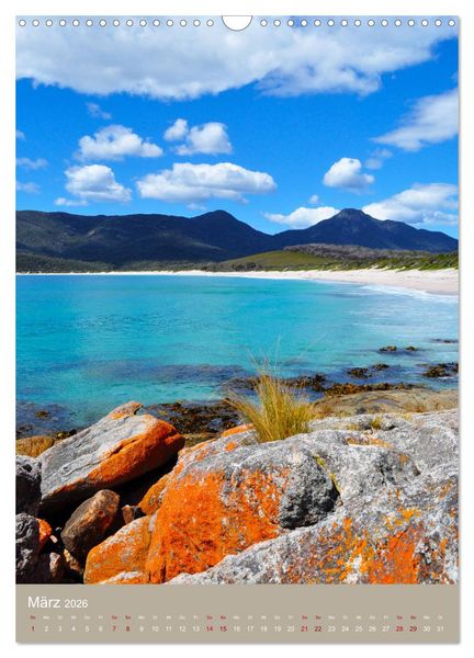 Produktbild: Erlebe mit mir Tasmanien (Wandkalender 2026 DIN A3 hoch), CALVENDO Monatskalender