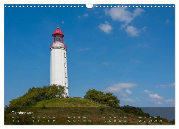 Produktbild: Insel Hiddensee - Wildromantisch unber&uuml;hrt (Wandkalender 2026 DIN A3 quer), CALVENDO Monatskalender