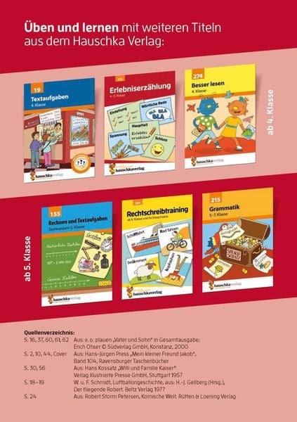 Produktbild: Deutsch 4./5. Klasse &Uuml;bungsheft - Bildergeschichte