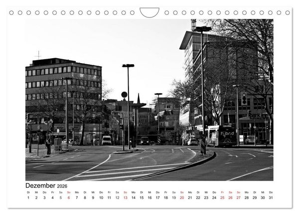 Produktbild: Bochum Black and White (Wandkalender 2026 DIN A4 quer), CALVENDO Monatskalender