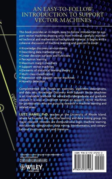 Produktbild: Knowledge Discovery Support Vector