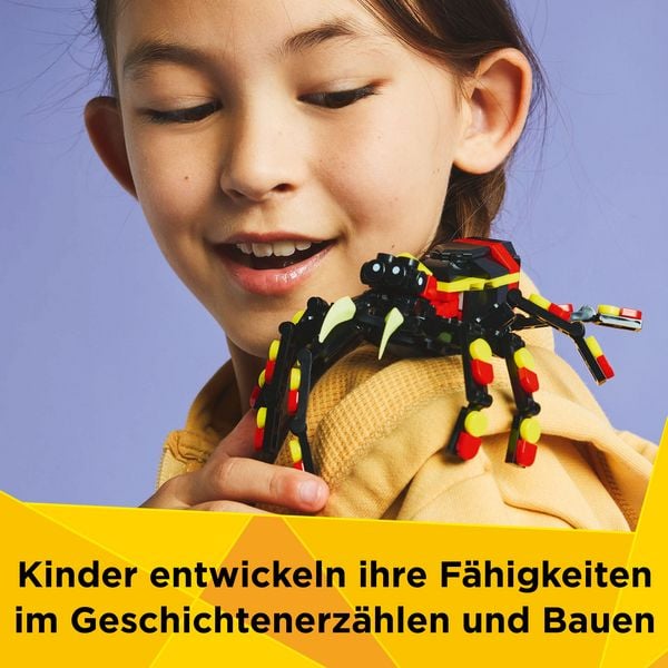 Produktbild: LEGO Creator 3in1 Wilde Tiere: &Uuml;berraschungsspinne - 3 Modelle 31159