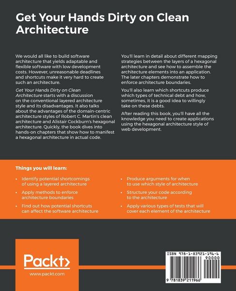 Produktbild: Get Your Hands Dirty on Clean Architecture
