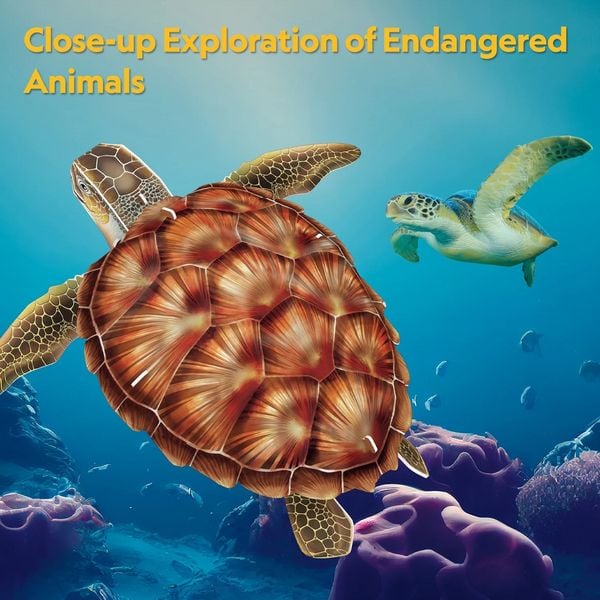 Produktbild: CUBICFUN - 3D Puzzle Meeresschildkr&ouml;te 31 Teile