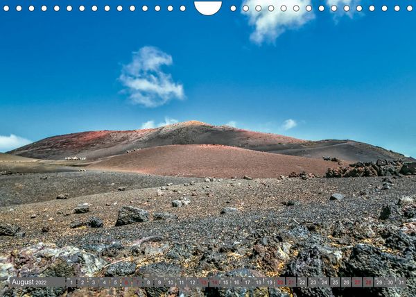 Produktbild: Lanzarote - Meisterwerke der Vulkane (Wandkalender 2022 DIN A4 quer)