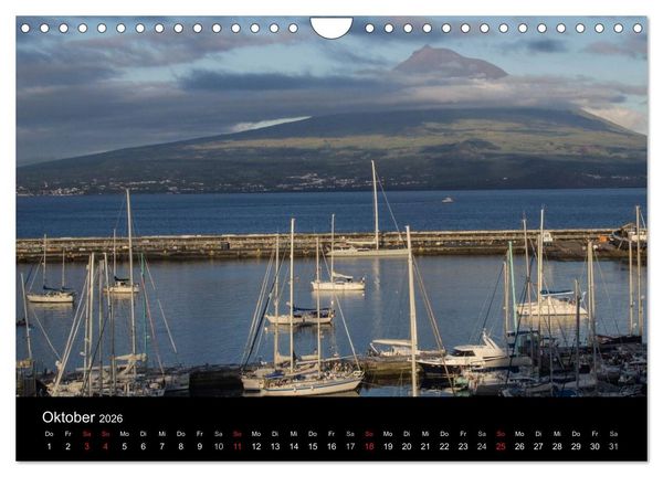 Produktbild: Faszination Azoren (Wandkalender 2026 DIN A4 quer), CALVENDO Monatskalender