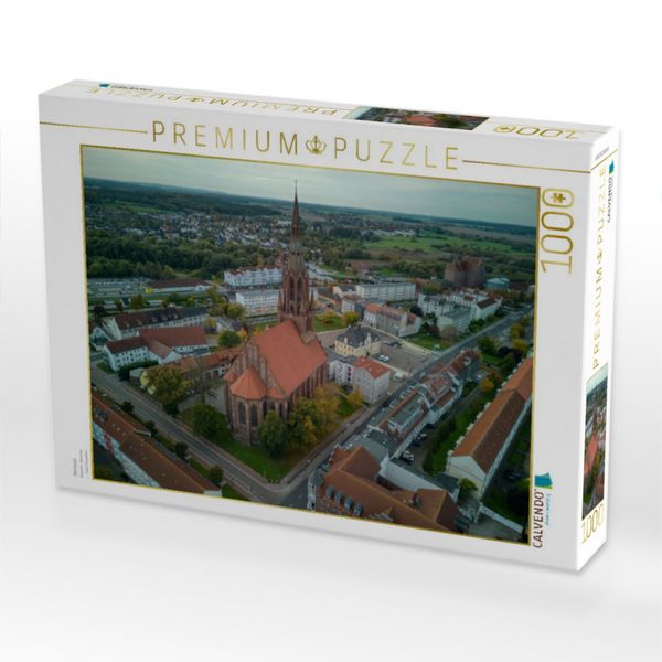 Produktbild: CALVENDO Puzzle Demmin | 1000 Teile Lege-Gr&ouml;&szlig;e 64x48cm Foto-Puzzle f&uuml;r gl&uuml;ckliche Stunden