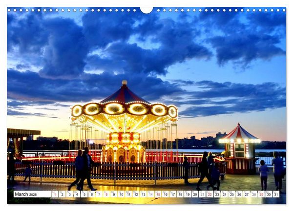 Produktbild: Magic Kazan - A fascinating city on the Volga River (Wall Calendar 2026 DIN A3 landscape), CALVENDO 12 Month Wall Calendar