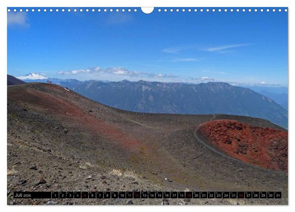 Produktbild: Tanz auf dem Vulkan - Osorno (Chile) (Wandkalender 2026 DIN A3 quer), CALVENDO Monatskalender
