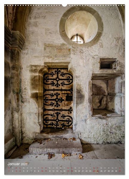 Produktbild: Kloster Maulbronn - Alte Mauern (Wandkalender 2026 DIN A2 hoch), CALVENDO Monatskalender