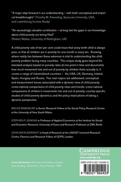 Produktbild: The Dynamics of Child Poverty in Industrialised Countries