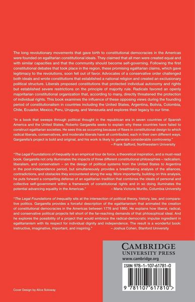 Produktbild: The Legal Foundations of Inequality