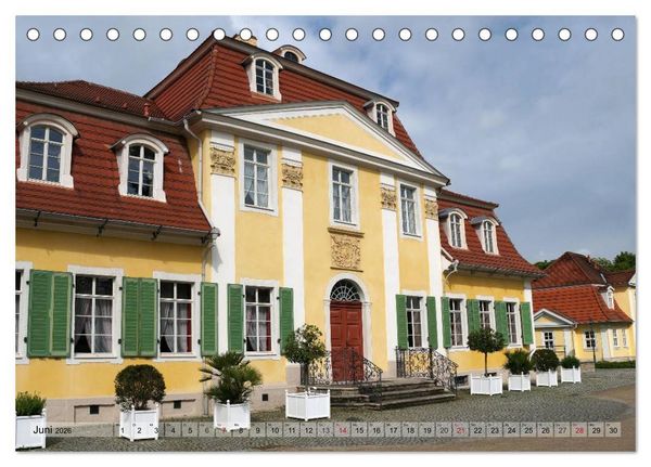 Produktbild: Wunderbares Th&uuml;ringen - Schl&ouml;sschen (Tischkalender 2026 DIN A5 quer), CALVENDO Monatskalender