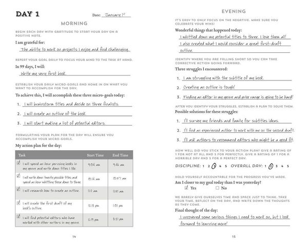 Produktbild: The 100-Day Goal Journal
