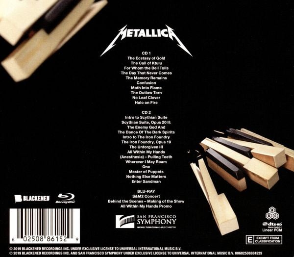 Produktbild: Metallica - S&M2 (+ 2 CD's)