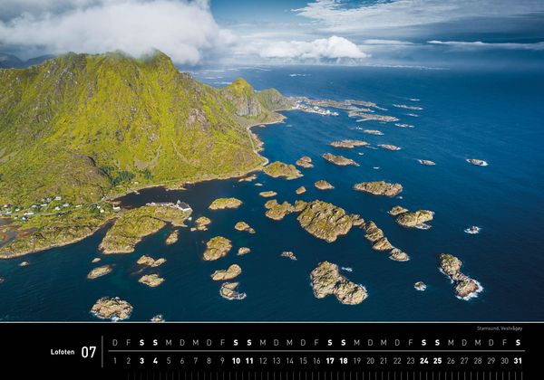 Produktbild: Lofoten Premiumkalender 2027