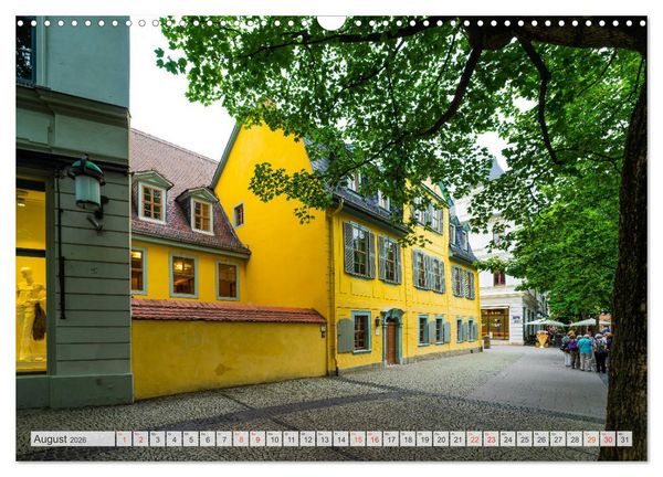 Produktbild: Weimar Impressionen (Wandkalender 2026 DIN A3 quer), CALVENDO Monatskalender