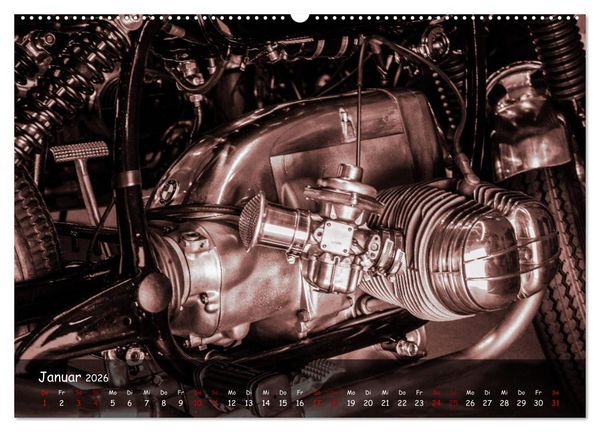 Produktbild: Custombikes 2026 (hochwertiger Premium Wandkalender 2026 DIN A2 quer), Kunstdruck in Hochglanz