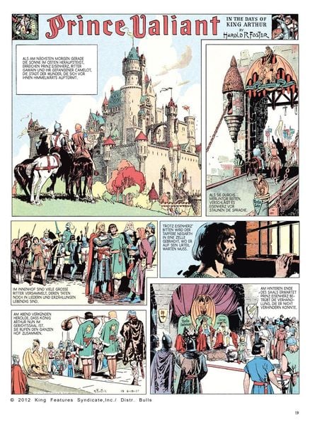Produktbild: Prinz Eisenherz Hal Foster, Jahrgang 1937/1938