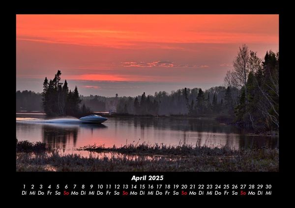 Produktbild: Tag am See 2025 Fotokalender DIN A3