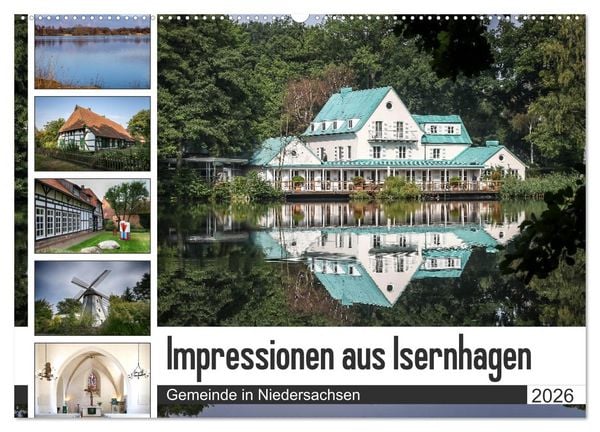 Produktbild: Impressionen aus Isernhagen (Wandkalender 2026 DIN A2 quer), CALVENDO Monatskalender