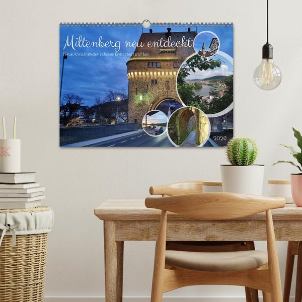 Produktbild: Miltenberg neu entdeckt (Wandkalender 2026 DIN A3 quer), CALVENDO Monatskalender