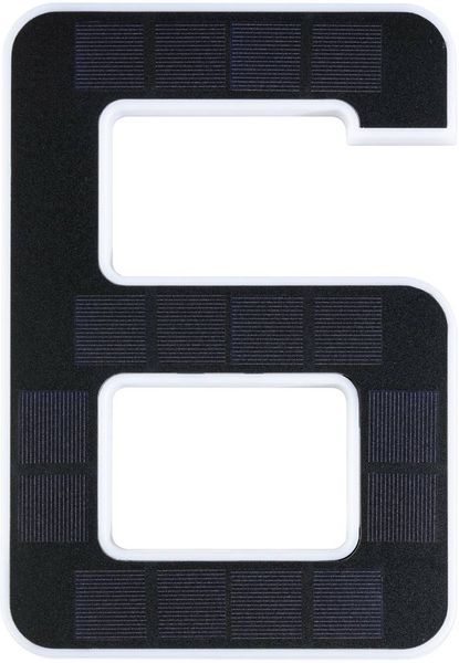 Produktbild: Paulmann 79847 Solar-Hausnummernleuchte 0.20W Warmwei&szlig; Schwarz