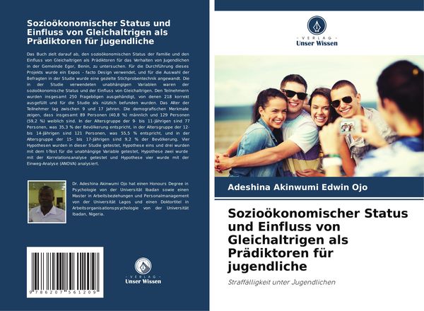Produktbild: Sozio&ouml;konomischer Status und Einfluss von Gleichaltrigen als Pr&auml;diktoren f&uuml;r jugendliche