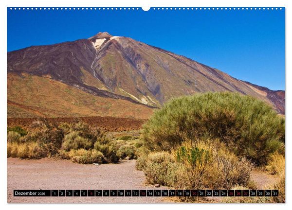 Produktbild: Teneriffa - Insel des ewigen Fr&uuml;hlings (Wandkalender 2026 DIN A2 quer), CALVENDO Monatskalender