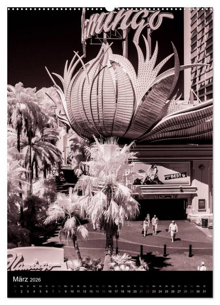 Produktbild: LAS VEGAS (hochwertiger Premium Wandkalender 2026 DIN A2 hoch), Kunstdruck in Hochglanz