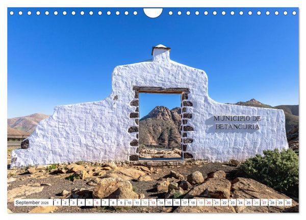 Produktbild: Fuerteventura - W&uuml;stenzauber und Meeresrauschen (Wandkalender 2026 DIN A4 quer), CALVENDO Monatskalender