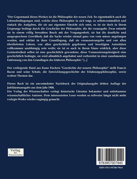 Produktbild: Francis Bacon und seine Schule