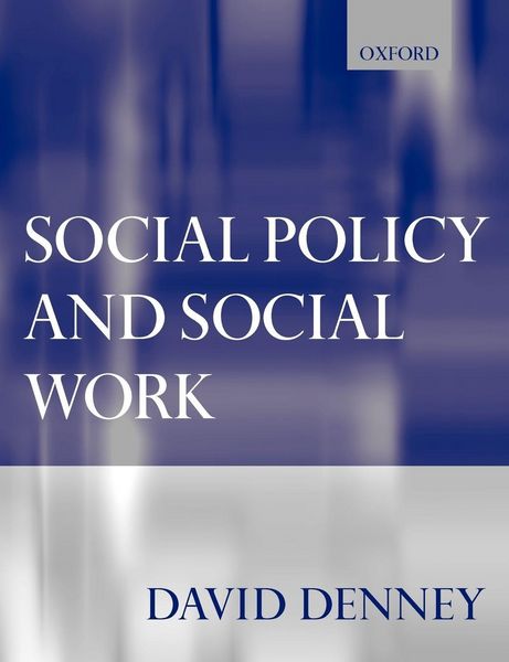 Produktbild: Social Policy and Social Work