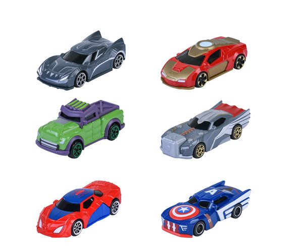 Produktbild: Marvel Single Pack Vehicles, 6-sort.