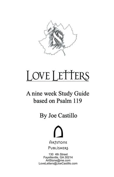 Produktbild: Love Letters Study Guide