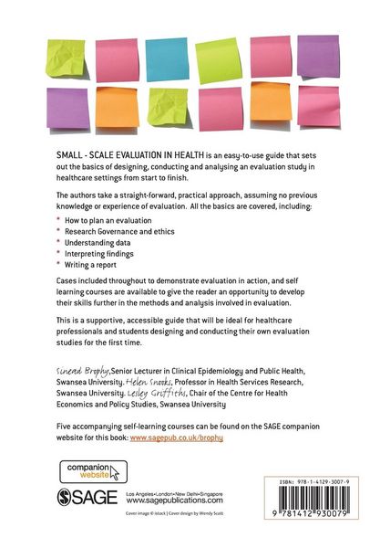 Produktbild: Small-Scale Evaluation in Health