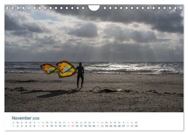 Produktbild: D&auml;nemarks Nordseek&uuml;ste - S&uuml;dj&uuml;tland (Wandkalender 2026 DIN A4 quer), CALVENDO Monatskalender