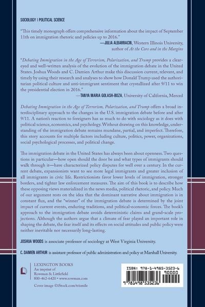 Produktbild: Debating Immigration in the Age of Terrorism, Polarization, and Trump