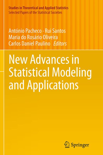 Produktbild: New Advances in Statistical Modeling and Applications