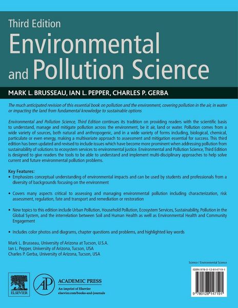 Produktbild: Environmental and Pollution Science