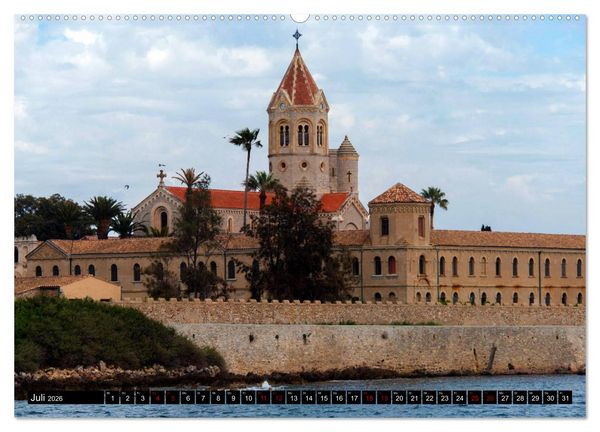 Produktbild: Riviera und Mehr - Nizza, Cannes, San Remo, Monaco (Wandkalender 2026 DIN A2 quer), CALVENDO Monatskalender